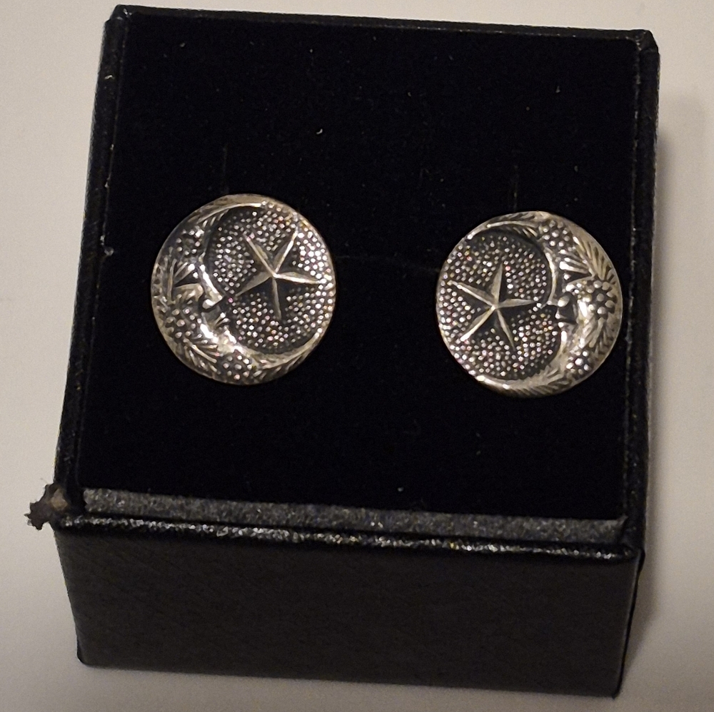 Vintage 925 Mexican Silver Earrings